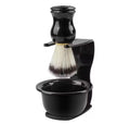 Professional Shaving Brush with Stand - BlackKit Barber Edition