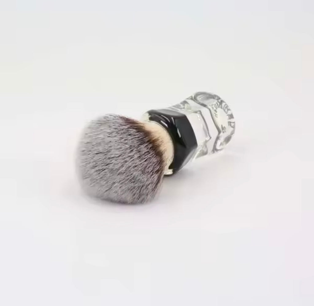 VULCANO-Professional Shaving Brush – Soft Bristles & Sea-Inspired Design