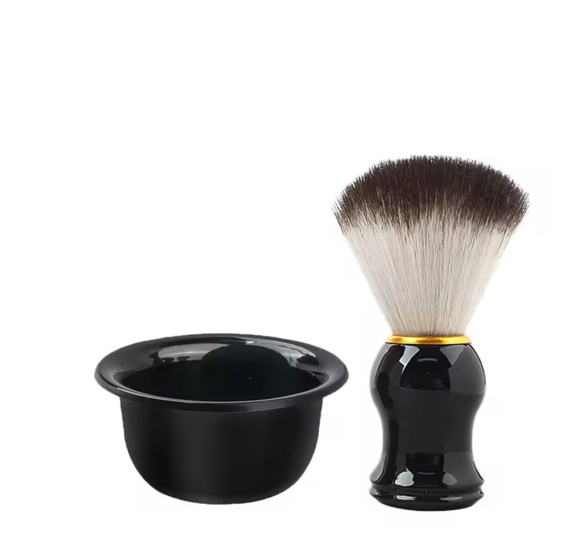 Professional Shaving Brush with Stand - BlackKit Barber Edition