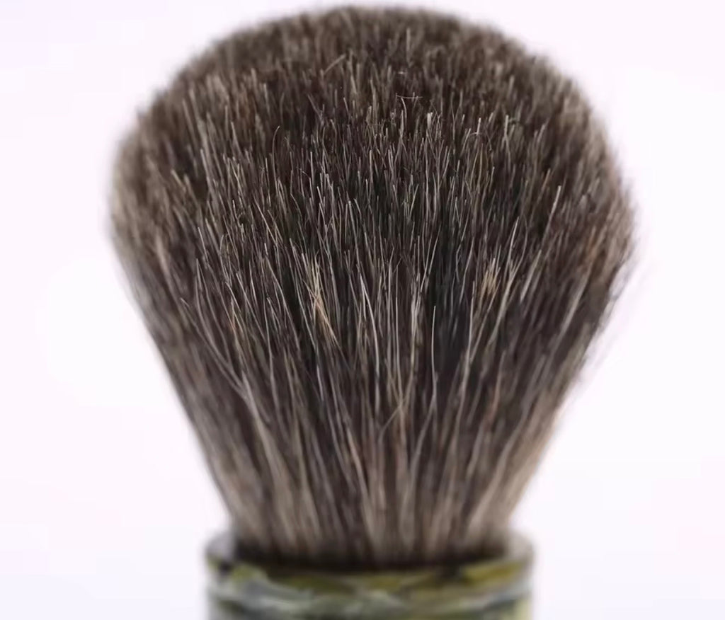 Pennello da Barba Professionale con Setole Morbide ad Alta Densità-PANAREA