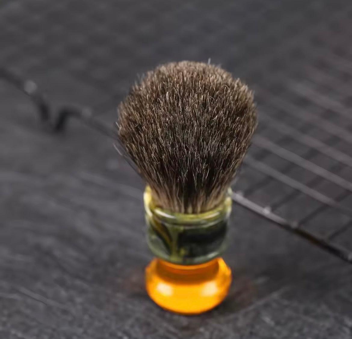 Pennello da Barba Professionale con Setole Morbide ad Alta Densità-PANAREA