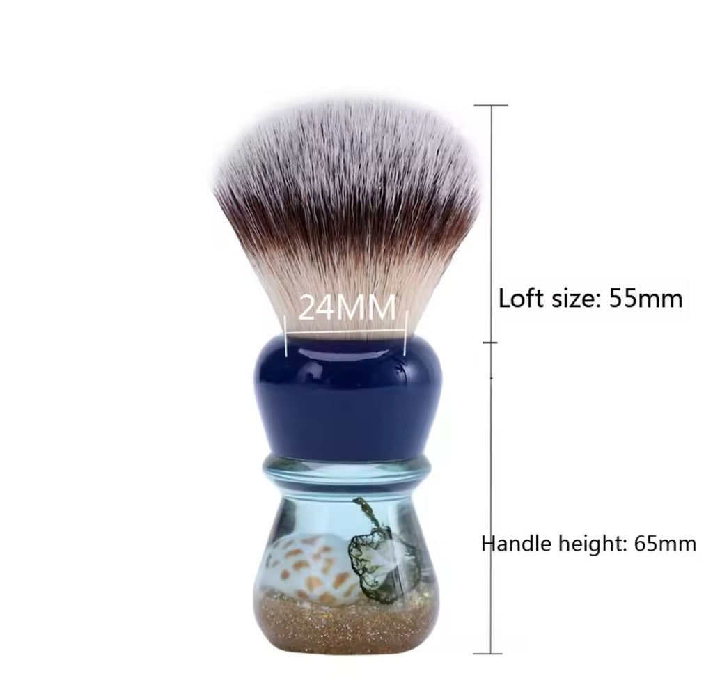 Pennello da barba professionale con setole morbide- SALINA